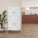 MODESTO MULTIPURPOSE CABINET - WHITE