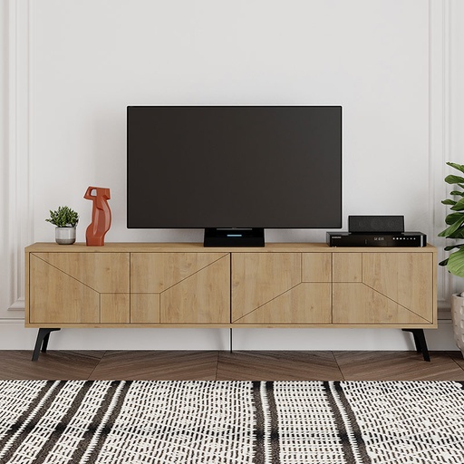 Fethiye Tv Stand - Oak