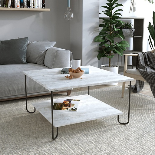 Kartepe Coffee Table - Ancient White