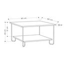 MASONCITY COFFEE TABLE - ANCIENT WHITE