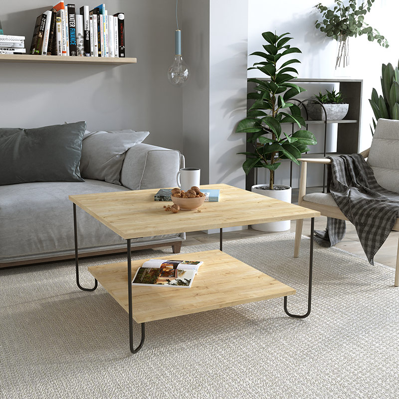 MASONCITY COFFEE TABLE - OAK