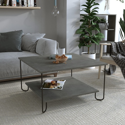 Kartepe Coffee Table - Retro Grey