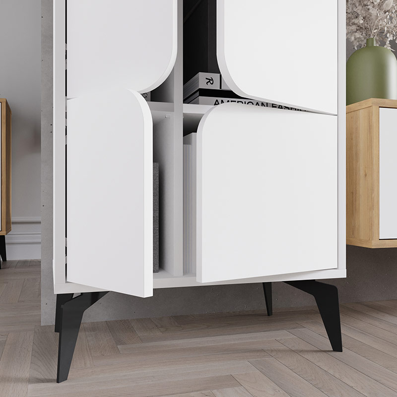 FINLAND MULTIPURPOSE CABINET - WHITE