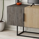 CANTON TV STAND - DARK COFFEE - OAK - DARK COFFEE - HITIT