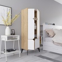 FINLAND MULTIPURPOSE CABINET - OAK - WHITE