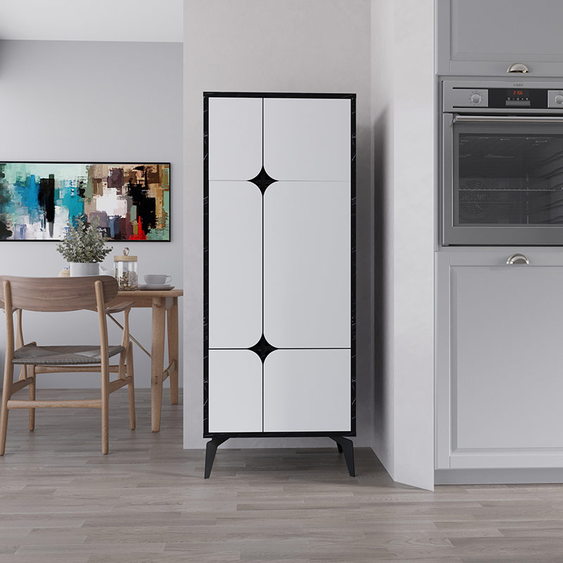 FINLAND MULTIPURPOSE CABINET - BENDIR - WHITE