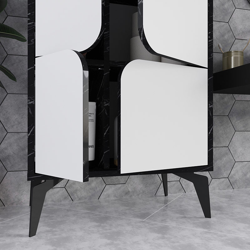 FINLAND MULTIPURPOSE CABINET - BENDIR - WHITE