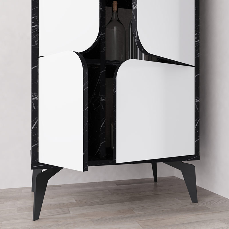 FINLAND MULTIPURPOSE CABINET - BENDIR - WHITE