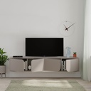 FINLAND TV STAND - LIGHT MOCHA