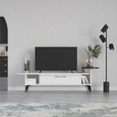 WHITEHORSE TV STAND - WHITE - BENDIR