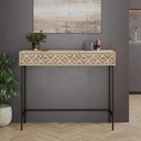 CRESTON CONSOLE - OAK