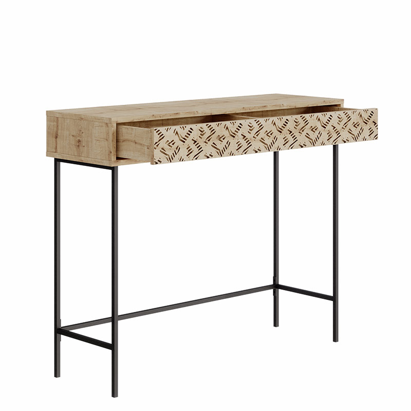 CRESTON CONSOLE - OAK