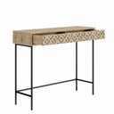 CRESTON CONSOLE - OAK