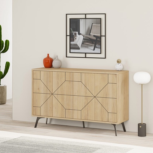 Fethiye Console - Oak