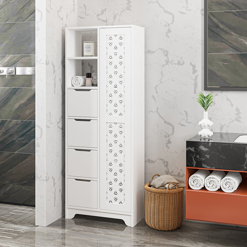 TACOMA MAXI MULTIPURPOSE CABINET - WHITE