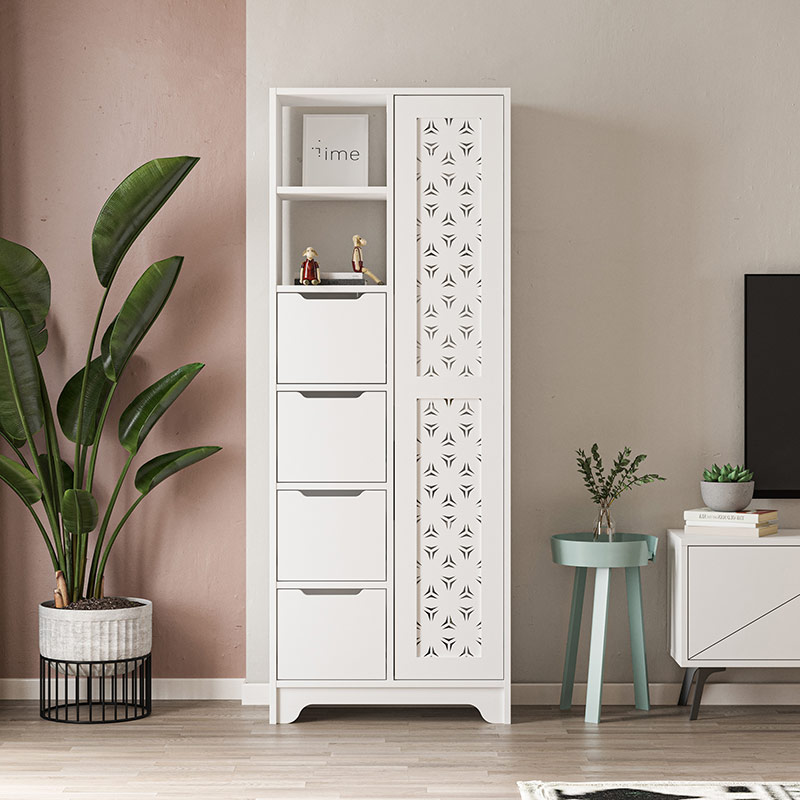 TACOMA MAXI MULTIPURPOSE CABINET - WHITE