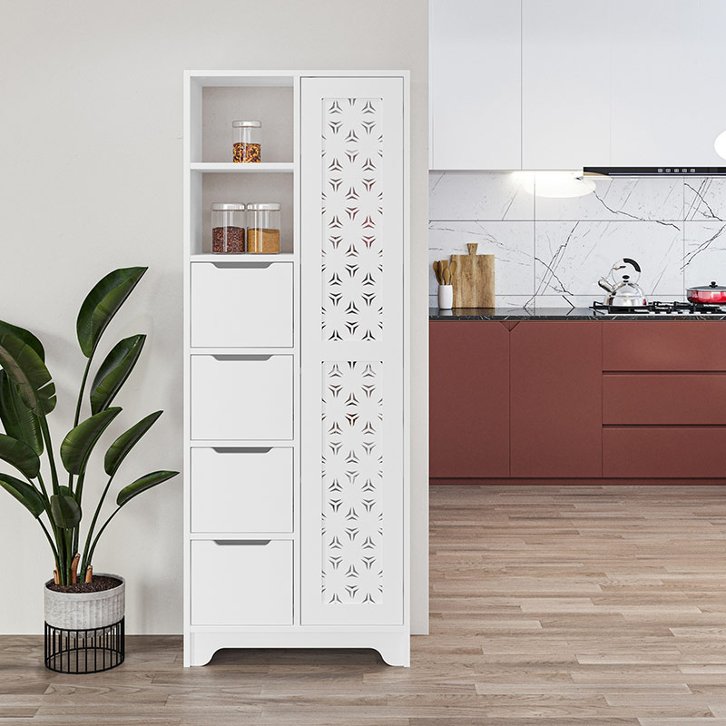 TACOMA MAXI MULTIPURPOSE CABINET - WHITE