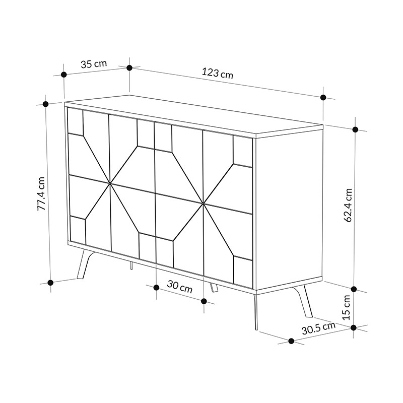 MODESTO CONSOLE - LAGINA