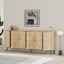 MODESTO CONSOLE 183 - OAK