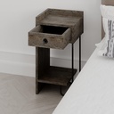 FAIRFIELD NIGHTSTAND LEFT MODULE - DARK COFFEE