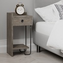 FAIRFIELD NIGHTSTAND LEFT MODULE - DARK COFFEE