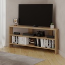 SPAIN CORNER TV STAND - OAK