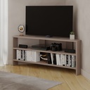 SPAIN CORNER TV STAND - LIGHT MOCHA