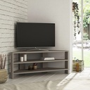 SPAIN CORNER TV STAND - LIGHT MOCHA