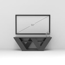 KAMA TV STAND - WHITE