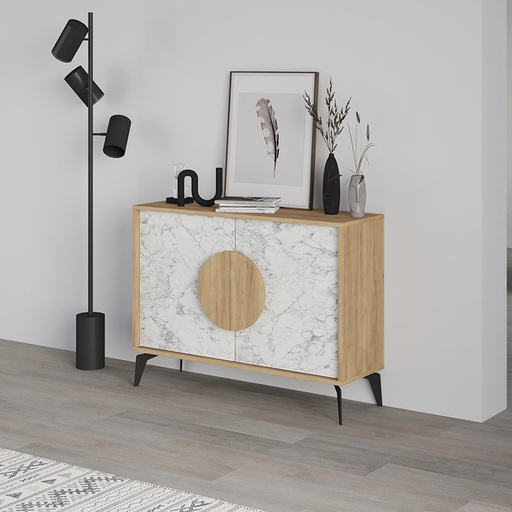 Aydin Console 110Cm - Oak - Carrara