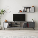 NORWOOD TV UNIT - RETRO GREY - CARRARA