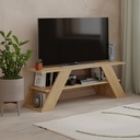 MUSKEGON TV STAND - OAK