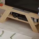 MUSKEGON TV STAND - OAK