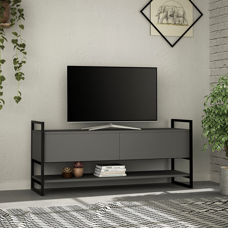 READING TV STAND - ANTHRACITE