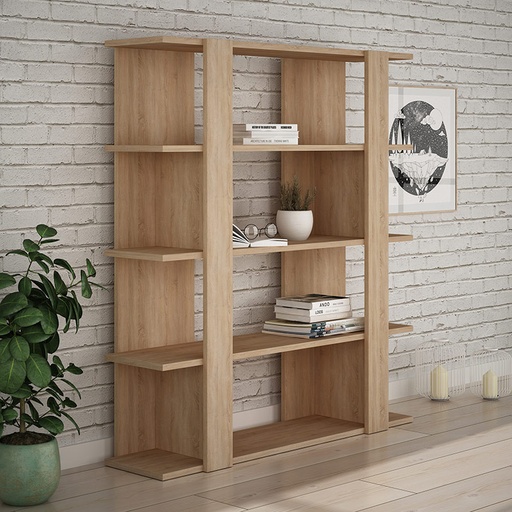 Ankara Bookcase - Oak - Oak