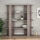 ABILENE BOOKCASE - LIGHT MOCHA - LIGHT MOCHA