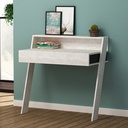 PASADENA WORKING TABLE - ANCIENT WHITE - ANTHRACITE