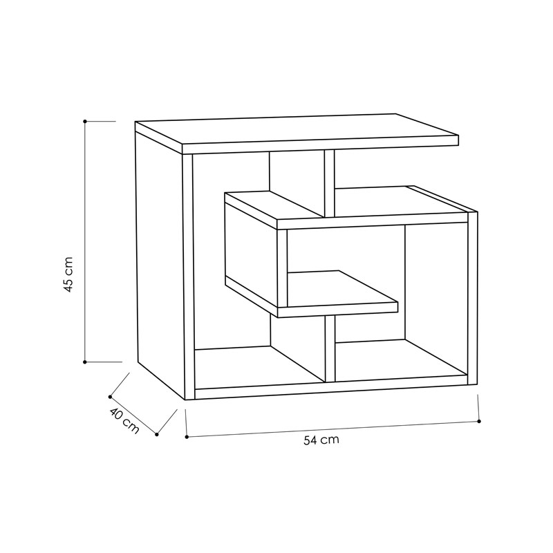 Adıyaman Coffee Table - Anthracite