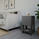 Ilgın Nightstand - Anthracite - Anthracite