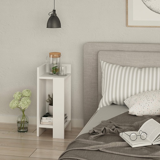 Erzin Nightstand Left Module - White - White