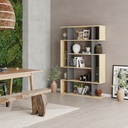 Develi Bookcase - Oak - Anthracite