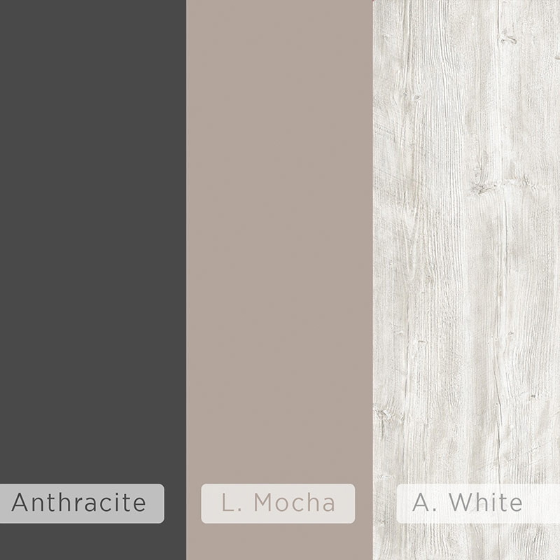  Artvin C Table - Anthracite - Light Mocha - Ancient White