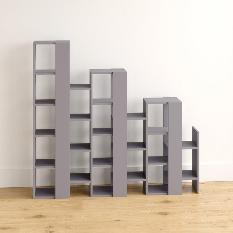 Afyonkarahisar Separator Bookcase - Light Mocha