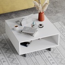 Mardin Coffee Table - White - Anthracite