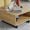 Mardin Coffee Table - Oak - Anthracite