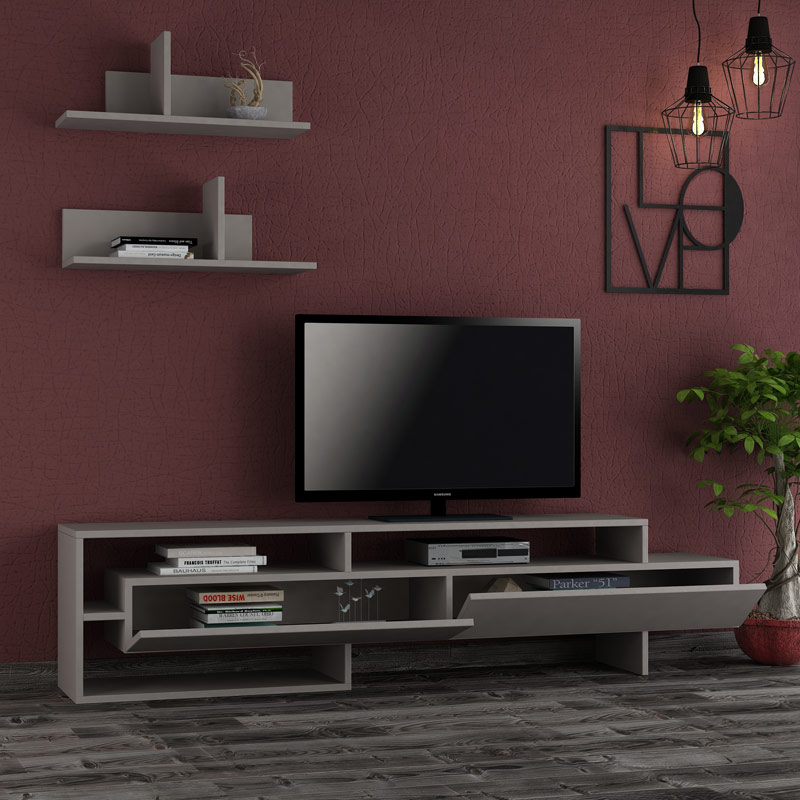 Corum Tv Unit - Light Mocha - Light Mocha