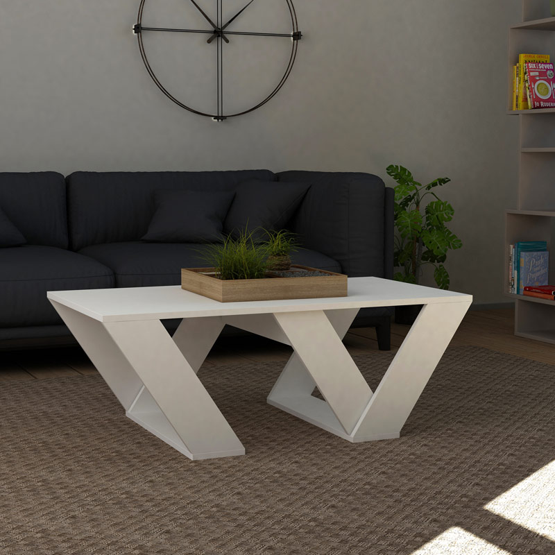 Kırklareli Coffee Table - White