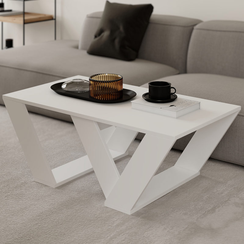 Kırklareli Coffee Table - White