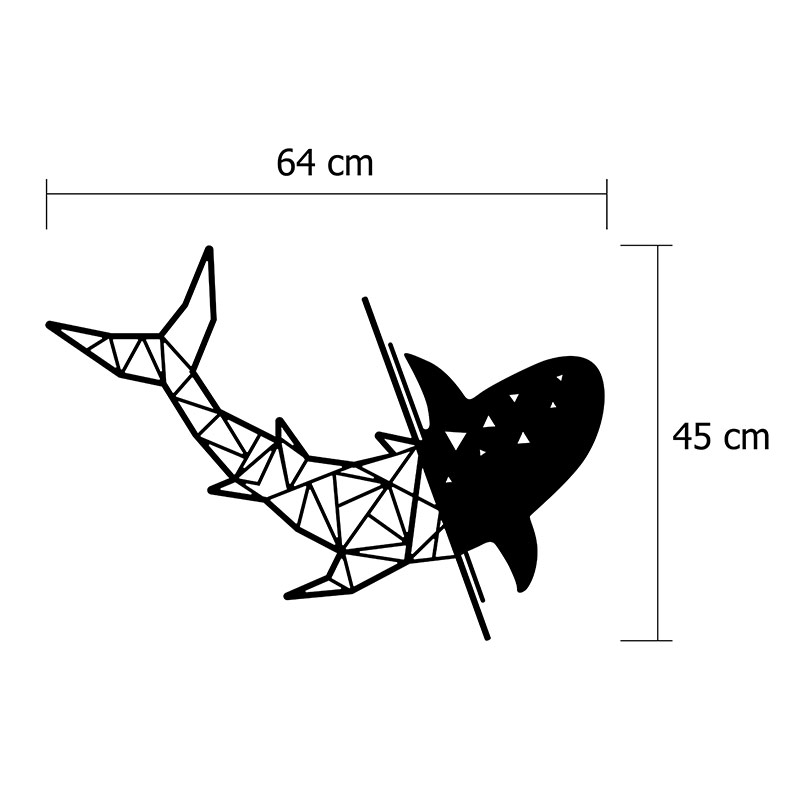 Didim Wall Art No:38 Shark