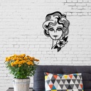 Didim Wall Art No:43 Woman In Flowers